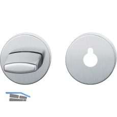 FSB WC Rosette 17 1735 00031 AGL, R/8 mm, ohne Schauscheibe, Edelstahl matt