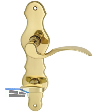 MARCHESI FH Dr�ckergarnitur L�FFELFORM - auf Schild WC 90, Messing poliert