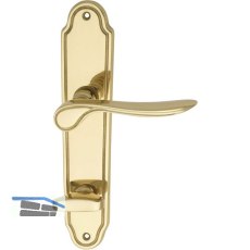 MARCHESI FH Dr�ckergarnitur K�LN - auf Schild WC 90, Messing poliert