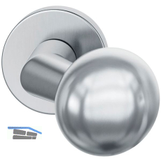 FSB T�rknopf 23 08246 03400 ASL/AGL fest auf Rosette, Edelstahl matt