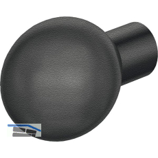FSB Knopfdr�ckerlochteil 08 0802 04600 ASL drehbar, Aluminium schwarz matt