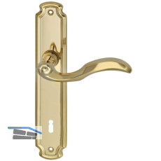 MARCHESI Dr�ckergarnitur SCH�NBRUNN - auf Schild BB 90, Messing poliert