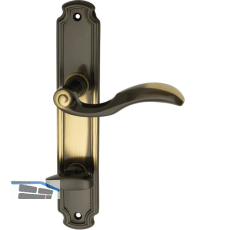 MARCHESI FH Dr�ckergarnitur SCH�NBRUNN - auf Schild WC 90, Messing patiniert