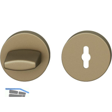 FSB WC Rosette 17 1735 00088 ASL, R/7 mm, ohne Schauscheibe, mittelbronzefarbig
