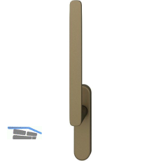 FSB Hebeschiebet�rgriff 34 1289, Aluminium mittelbronzefarbig