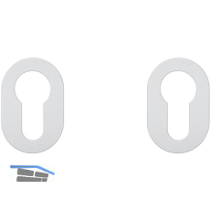 FSB Kleberosette 15 1721 PZ, Edelstahl matt