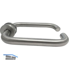 Dr�ckerpaar GEOS - auf Rosette, barrierefrei und f�r Krankenhaus, 180 mm