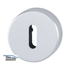 HOPPE Schl�sselrosette BB, � 53, H�he 9, silber eloxiert