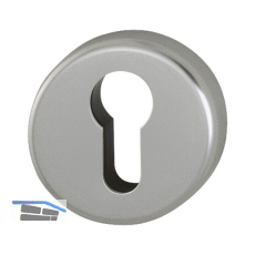 HOPPE Zylinderrosette PZ, � 53, H�he 9, Edelstahl - Effekt