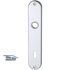 Langschild SCH-Line U-Form, BB 90, silber eloxiert