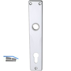 Langschild EUROPA, PZ 88, silber eloxiert