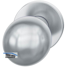 FSB T�rknopf 23 0802 ASL fest auf Rosette, Edelstahl matt