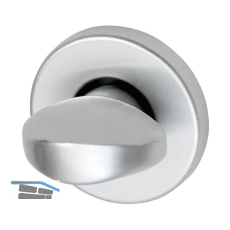 WC - Rosette SCH Line, L/U - Form � 50 mm, silber eloxiert