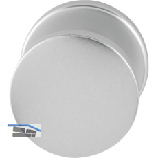 SCH-LINE T�rknopf SCH-LINE Flachform - auf Rosette, � 44 mm fest, silber elox.