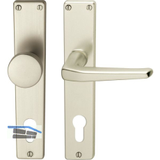 SCH - LINE Wechselgarnitur EUROPA - auf Schild PZ 88, Alu neusilber eloxiert