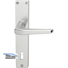 Dr�ckergarnitur EUROPA - auf Schild BB 90, 38 - 42, silber eloxiert