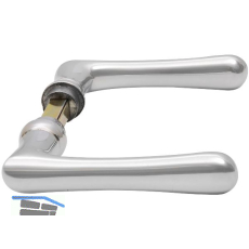 Dr�ckerpaar ELEGANT WG 500, Aluminium poliert