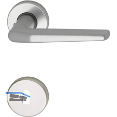 Dr�ckergarnitur EUROPA - auf Rosette BB, 38 - 42, silber eloxiert