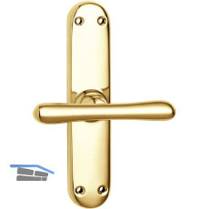 GRUNDMANN Fenstertrieb ELEGANT 520 - gerade, ohne VK, Messing pol