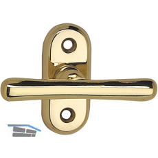 Fensterolive WG ELEGANT 526 - sichtbar geschr., VK 7 x 35 mm, Messing poliert