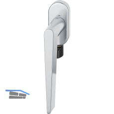 FSB Fenstergriff 34 1005 mit Selbstverriegelung, Edelstahl matt