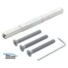 HOPPE Befestigungsset zu Sicherheits-Dr�ckergarnitur T�rst�rke 72-77 mm