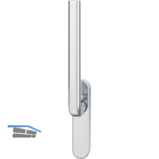 FSB Hebeschiebet�rgriff 34 1242, Edelstahl matt