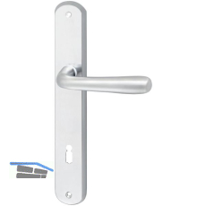 MARCHESI Dr�ckergarnitur SONIA - auf Schild BB 90, 32-45, Messing verchromt matt