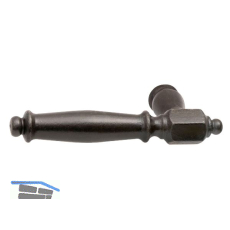 Dr�ckerlochteil NOTTINGHAM links, Eisen verzinkt geschw�rzt