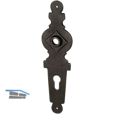 Haust�r - Langschild NOTTINGHAM, PZ88, Eisen verzinkt geschw�rzt