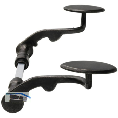 SCH�RGHOFER Dr�ckerpaar ENNSTAL, Eisen verzinkt geschw�rzt