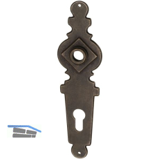 SCH�RHOFER Langschild NOTTINGHAM/Steyrtal - PZ 88, Eisen verzinkt geschw�rzt