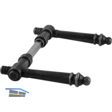 SCH�RGHOFER Dr�ckerpaar G�TTWEIG, Ansatz 15 mm, Eisen verzinkt alt geb�rstet