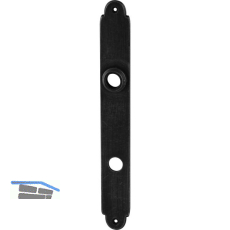 SCH�RHOFER Langschild G�TTWEIG - WC 90, Eisen verzinkt alt geb�rstet