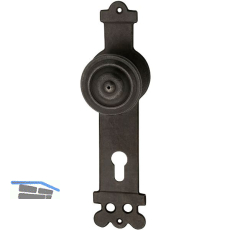 Haust�r - Knopflangschild, PZ88, Eisen verzinkt geschw�rzt