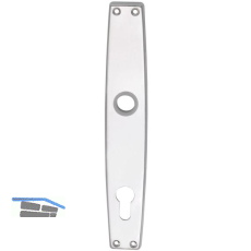 Langschild WG 1000 FAVORIT, PZ 88, Alu poliert