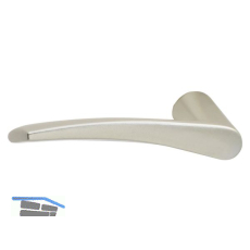 Dr�ckerlochteil FAVORIT - WG 1000, neusilber eloxiert, links