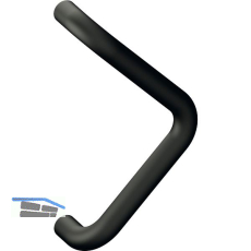 HEWI T�rgriff 550.30.GKWLT, Polyamid schwarz matt