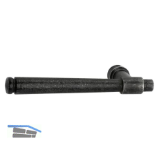 SCH�RGHOFER Dr�ckerlochteil KLAM - Eisen verzinkt alt geb�rstet, links