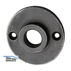 SCH�RGHOFER Dr�ckerrosette 50 mm, Ansatz 15 mm, Eisen verzinkt alt geb�rstet