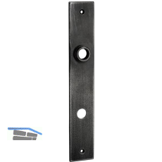 SCH�RGHOFER Langschild AIST - WC 90, Eisen verzinkt alt geb�rstet