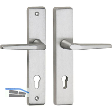 SH-Dr�ckergarnitur RIVA - auf Schild PZ88, ohne Kzs., 12 silber