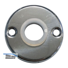 Dr�ckerrosette WG mit Dr�ckerf�hrung 16 mm, Aluminium poliert