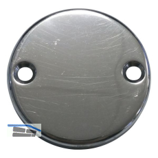 Blindrosette WG AB6 aufschraubbar, � 51 mm, Aluminium poliert