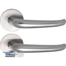 SOLIDO Solo Dr�ckergarnitur BELFAST - Flachrosette rund, WC, blind, Edelstahl