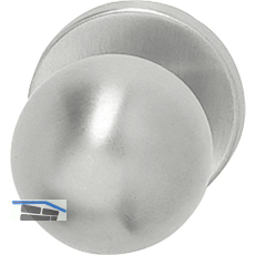 GEOS T�rknopf Kugelform fest auf Rosette, Gewindeans�tze M4, Aluminium