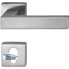 MARCHESI Dr�ckergarnitur Inlay PZ, Edelstahl matt/Inlay Edelstahl matt