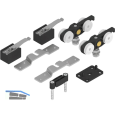 SOLIDO 100 Beschlagset Holz ohne Laufschiene