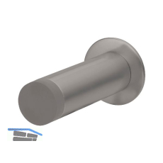 SOLIDO Wandt�rpuffer - � 20 mm, Gummikappe, L= 60 mm, Edelstahl