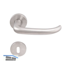 SOLIDO Dr�ckergarnitur BELFAST - auf Rosette BB, 38 - 45, Edelstahl matt